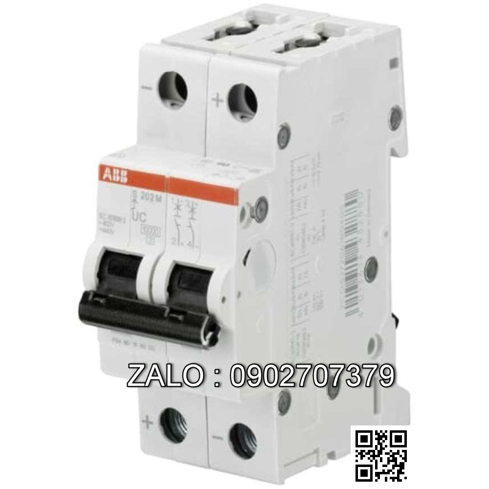 MCB ABB S202-C100 6KA 100A 2P