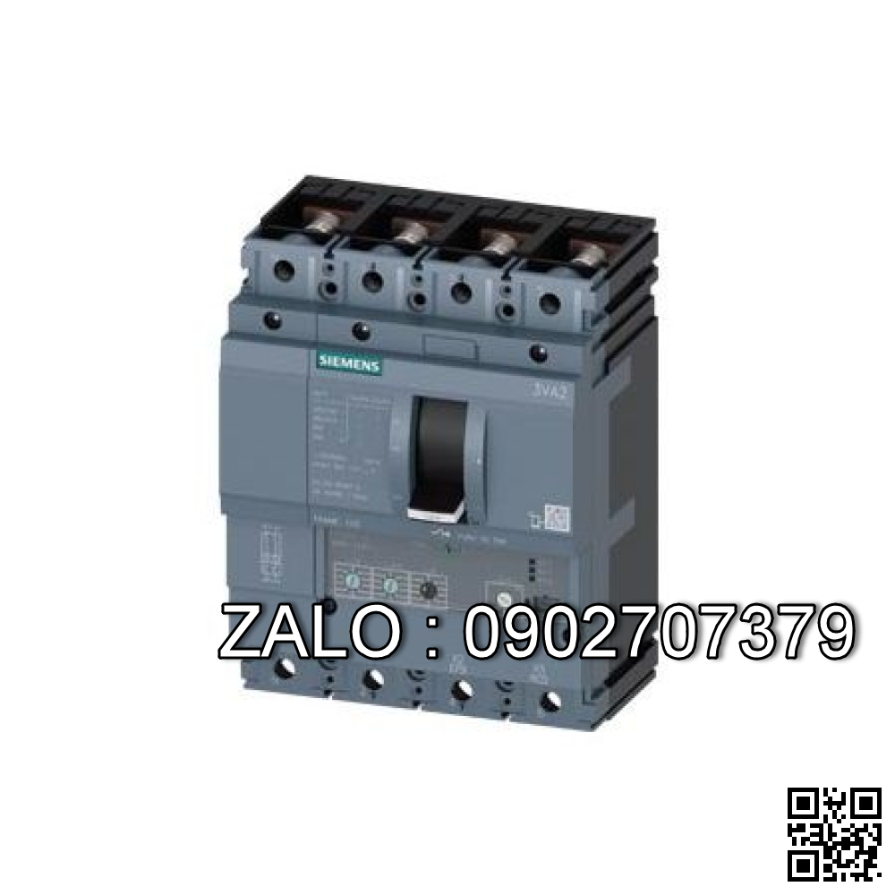 MCCB chỉnh dòng Siemens 3VA2116-8HL42-0AA0 160A 150kA 4P