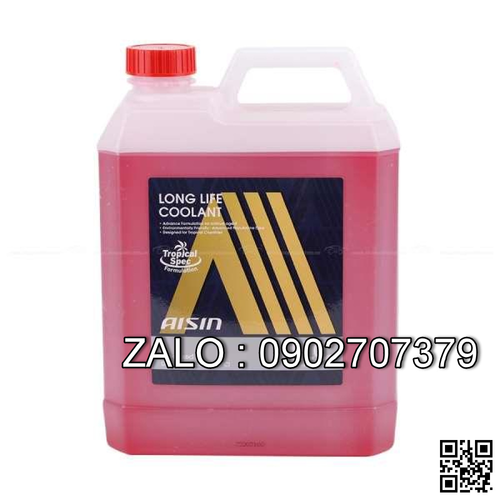 Nuoc lam mat, Aisin LCPM20A4LR, Quy cach: 1CV=4lit (dung lam mat dong co o to, mau do)