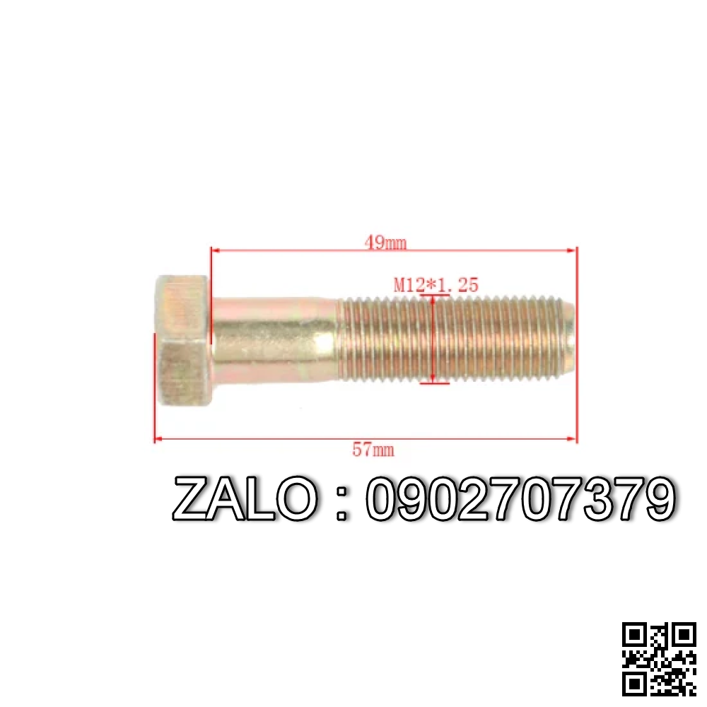 BOLT, P/N: 24453-02061, TCM (Bulong bat co dinh lap xe nang TCM, Model: FB30-8)