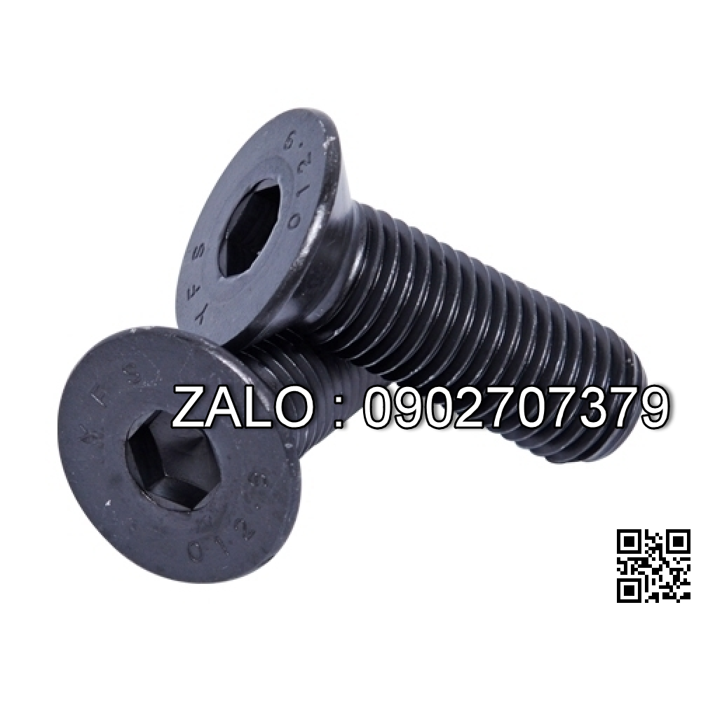 Bulong M20 x 80mm, gồm: đai ốc, long đền