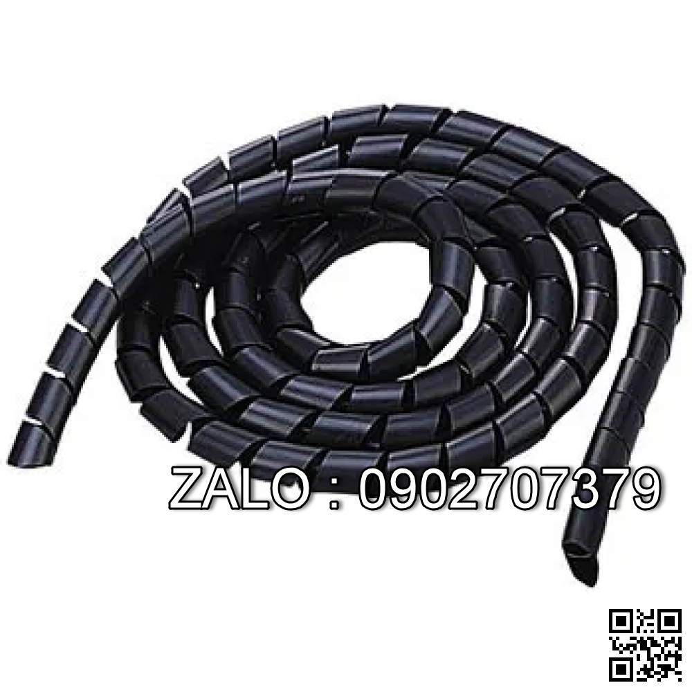 Ống xoắn bọc dây điện phi 16 màu đen (cuộn 10 mét)