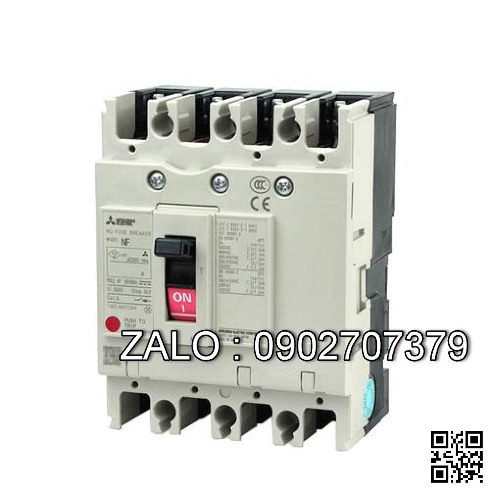 MCCB Mitsubishi NF63-SV 4P 6A 7.5kA