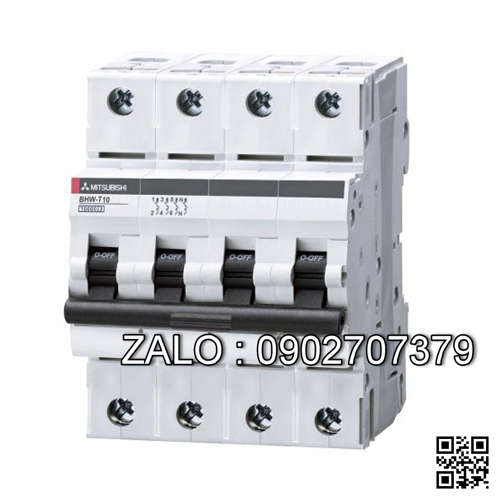 MCB Mitsubishi BHW-T10 4P C10 F 10kA