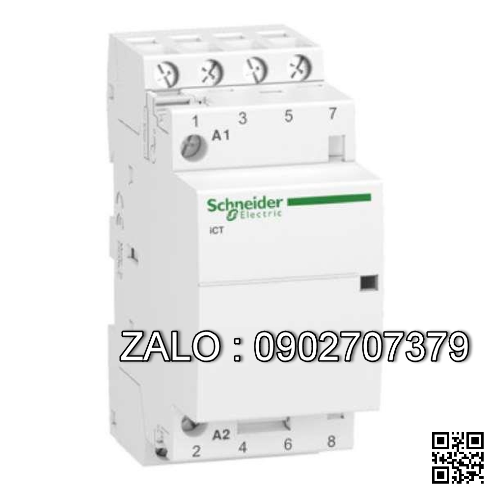 Contactor Schneider A9C20868 63A 2NO+2NC 4P 220V