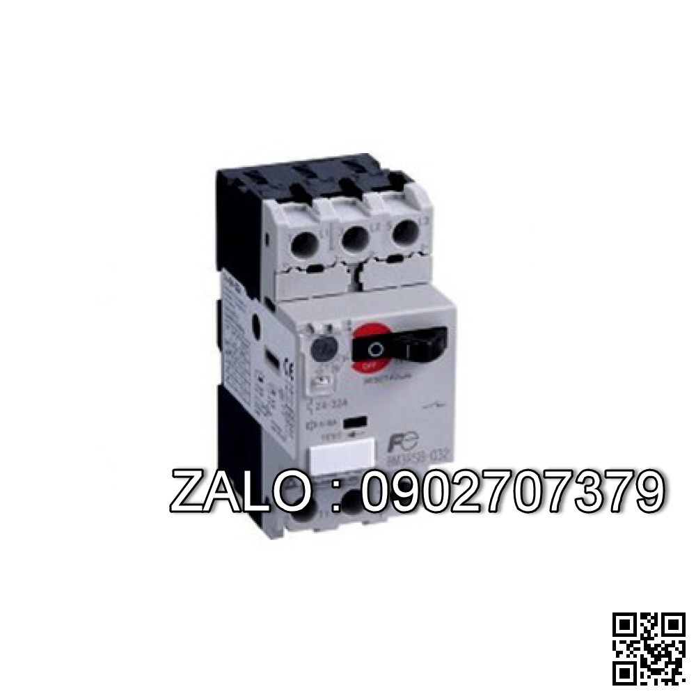 CB bảo vệ động cơ Fuji BM3RSB-P63 (0.40-0.63A) 0.18kW