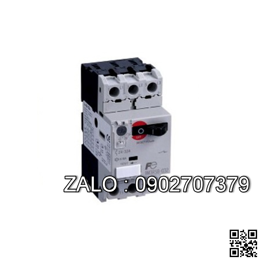 CB bảo vệ động cơ Fuji BM3RSB-P25 (0.16-0.25A) 0.06kW