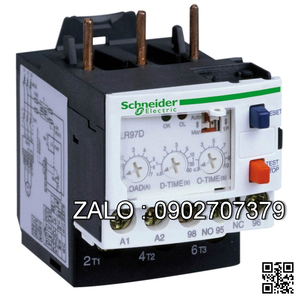 Rơ le điện tử Schneider LR97D38F7 20-38A 110V