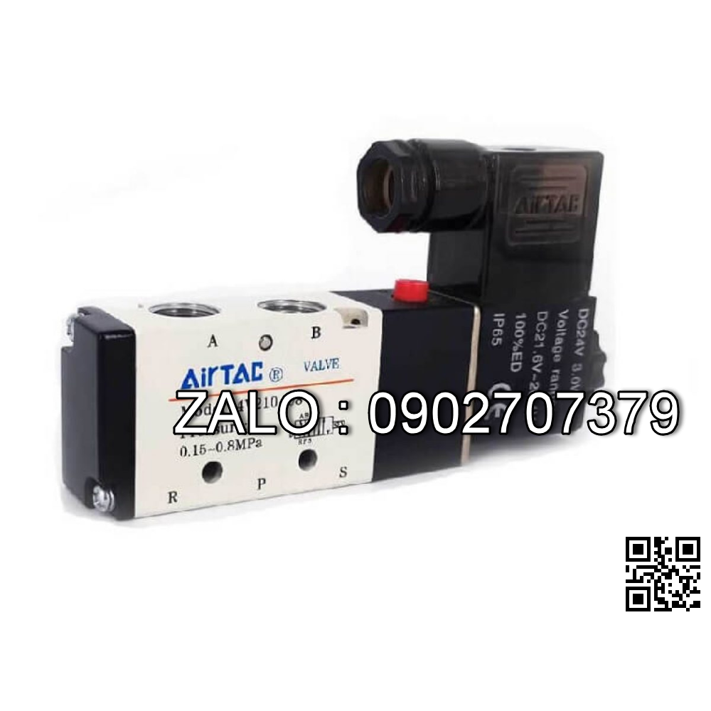 Van điện từ 2 ngã 4V210-08 - AIRTAC