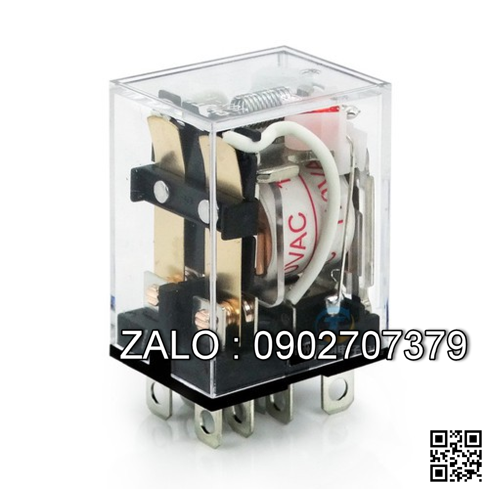 Relay trung gian 8 chân dẹp nhỏ Chint JZX-22FD/2Z-36VAC