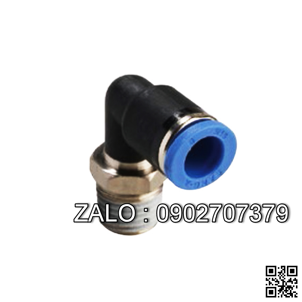 Đầu nối chữ L Sang-A GPL1604 phi 16mm có ren 21