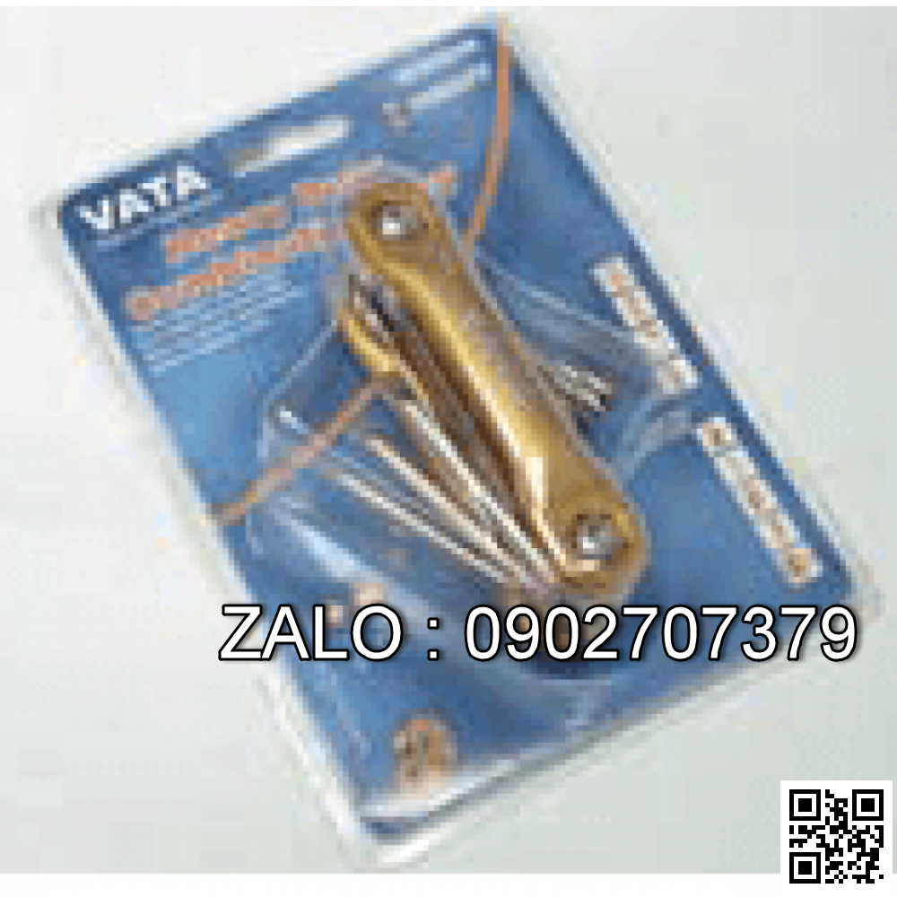 Bộ tuốc nơ vít VATA dạng gập 2 cạnh & 4 cạnh
6 chi tiết 30506PF