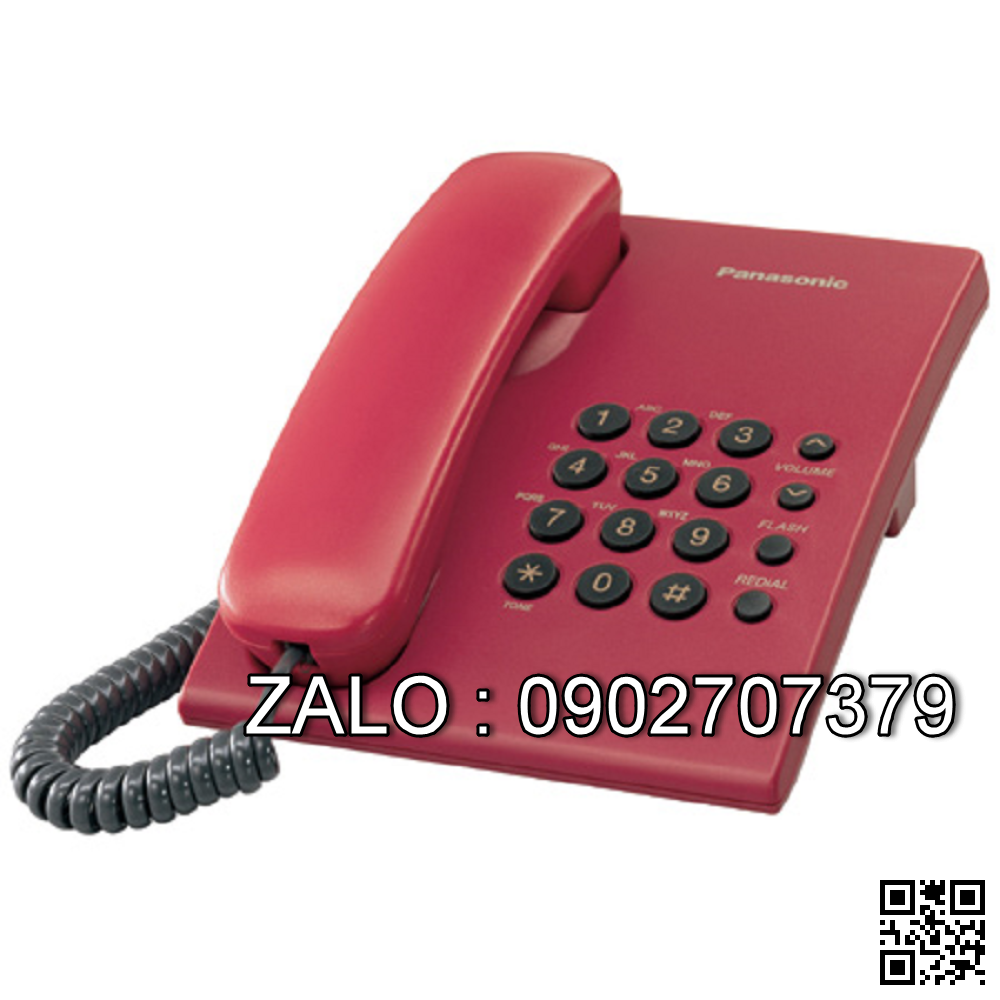 Máy Điện Thoại Panasonic KX-TS500 - Màu Đỏ