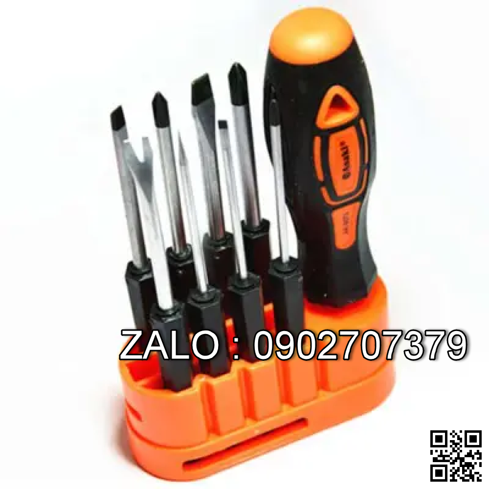 Bộ tuốc nơ vít Asaki tay vặn 1 chiều 26 chi tiết AK-6359