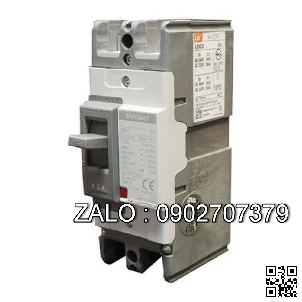 Aptomat LS MCCB 2P 200A 65kA-ABN202c