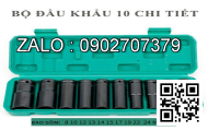 Bộ Dụng Cụ Cần Siết 1/2 Chữ L Và 9 Đầu Tuýp Lục Giác 1/2 size 8,10,12,13,14,17,19,22,24mm