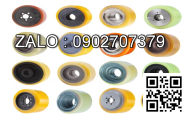 Bánh xe cao su xoay phi 200