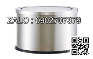 Thùng rác inox công nghiệp hình bán nguyệt A55