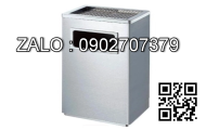 Thùng rác inox công nghiệp hình bán nguyệt A55