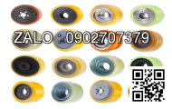 Bánh xe cao su xoay phi 200