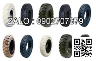 Lốp xe 10.000-20/7.50, 10.000-20 Continental (Vỏ đặc đen)