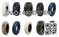 Lốp xe 27x10-12/8.00, 27x10-12 Aichi (Vỏ đặc đen)