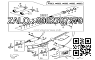 cao su chụp bụi xe nâng TOYOTA 7FD15-30