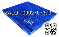 Pallet nhựa một mặt bông L900xW1100xH50