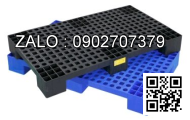 Pallet nhựa một mặt bông L900xW1100xH50