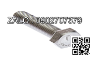 Bulong lục giác ngoài ren lửng thép đen M3.5x4