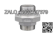 Rắc co Inox 2 ren ngoài 160