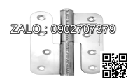 Bản lề 2 chiều tự động Ivan 43121.080 PSS inox bóng