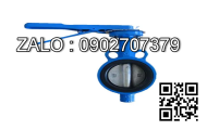 Van bướm thân gang cánh inox Phi 60