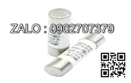 Fuse 10A, 500V, phi 12/8mm, L=50mm Fuse (Cau chi) 10A, 500V, 1 dau phi 12mm, 1 dau phi 8mm, L=50mm (tham khao fuse DEMEX ND 500V) (Su dung cho tu dien may PE13)