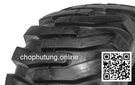 Lốp xe nâng đặc đen mâm có môi Komachi 10.00-20 RIM Size 7.50-20