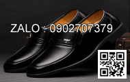 Giày Oxford Brogue màu nâu đẳng cấp F613641 