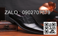 Giày Oxford Brogue màu nâu đẳng cấp F613641 