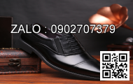 Giày Oxford Brogue màu nâu đẳng cấp F613641 