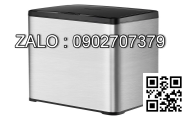 Thùng rác inox A35-A (có gạt tàn thuốc lá)