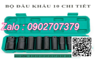 Bộ khẩu E và T 34 chi tiết đẹp đầu 3/8