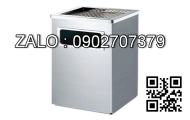 Thùng rác inox A35-A (có gạt tàn thuốc lá)