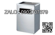 Thùng rác inox vuông nắp lật văn phòng A36-F