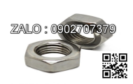 Bulong M20x120 thép đen, ren nữa, đầu lục giác ngoài cấp bền 8,8 (gồm bulong, đai ốc, long đền, đệm vênh)