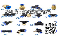 Van khóa nước nhựa răng ngoài tay vặn màu xanh 21 Đạt Hòa