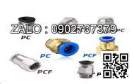 Van khóa nước nhựa răng ngoài tay vặn màu xanh 21 Đạt Hòa