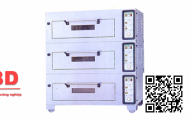 Lò nướng bánh bằng Gas 2 tầng 6 khay LDO-206G