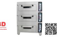 Lò nướng bánh bằng Gas 2 tầng 6 khay LDO-206G
