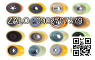 Bánh Xe PP Trắng Phi 100x32 - Xoay Tải Trọng 100kg / 1 Cái