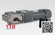 Motor giảm tốc 3 pha chân đế TransmaX 400W 1/100 28mm