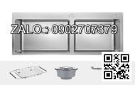 Chậu rửa bát 1 hố, hạ bậc Konox Workstation Topmount Sink KN7650TS